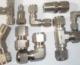 CONEXÕES DUPLA ANILHA EM AÇO INOX